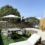 Minimal Grey Pool-front In Apartment *