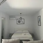 Minimal Grey Pool-front In Apartment *